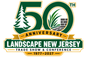 Landscape NJ 5oth anniversary show logo